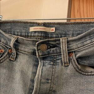 Levi's Wedgie Straight Denim Jeans